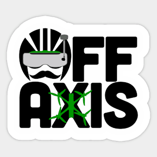 offaxis classic Sticker